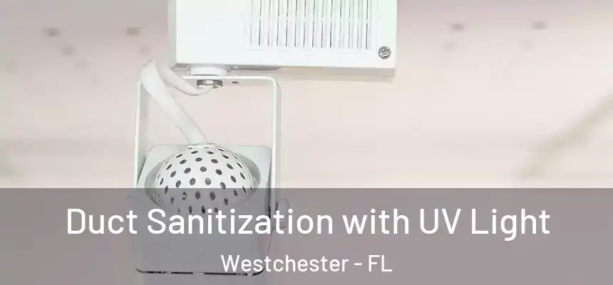 Duct Sanitization with UV Light Westchester - FL