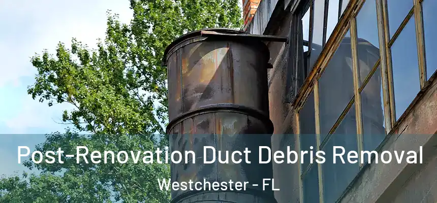 Post-Renovation Duct Debris Removal Westchester - FL